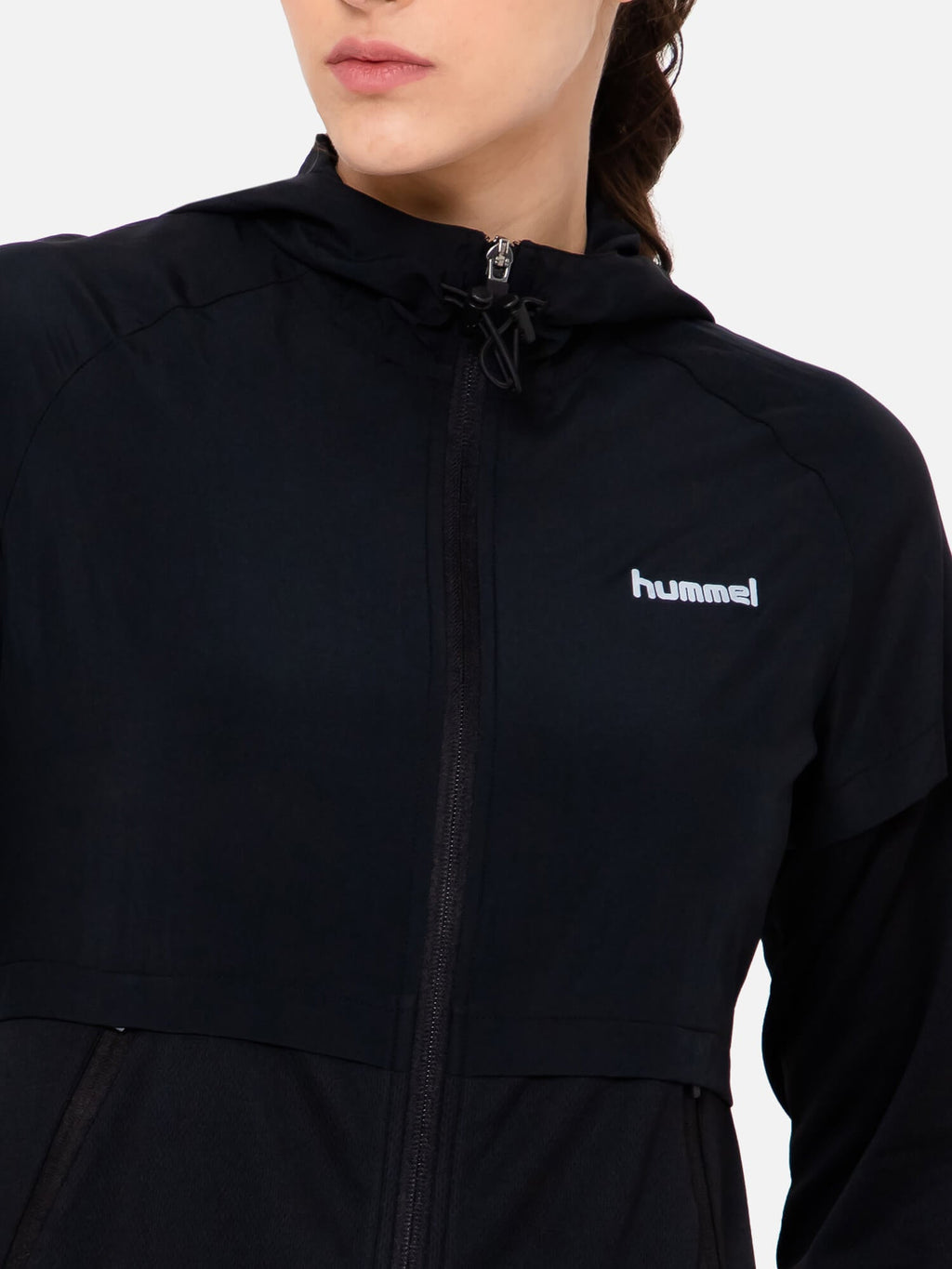 Asnee Polyester Jacket - Black