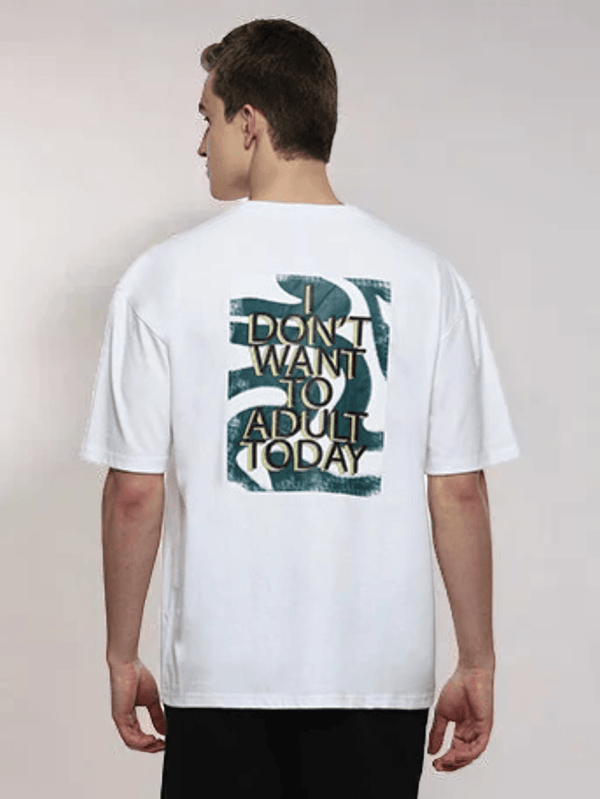 Steeze Oversized T-Shirt - White