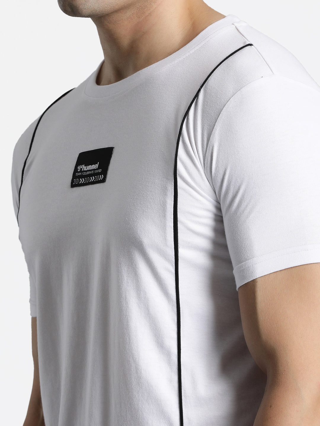 Ivan Cotton Poly T-Shirt - White