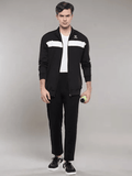 Griz Men's All weather Regular Fit Track Suit - Black