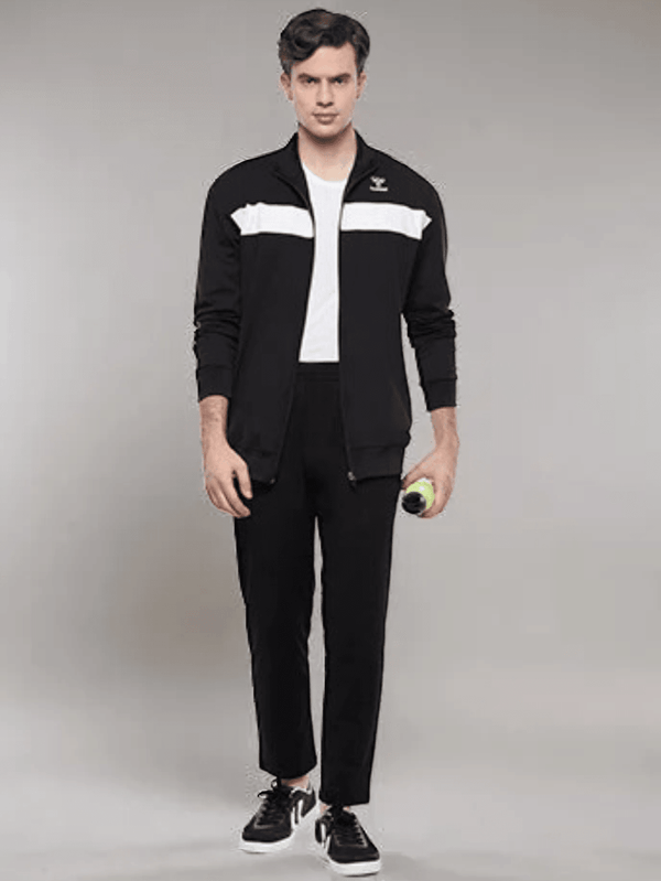 Griz Men's All weather Regular Fit Track Suit - Black