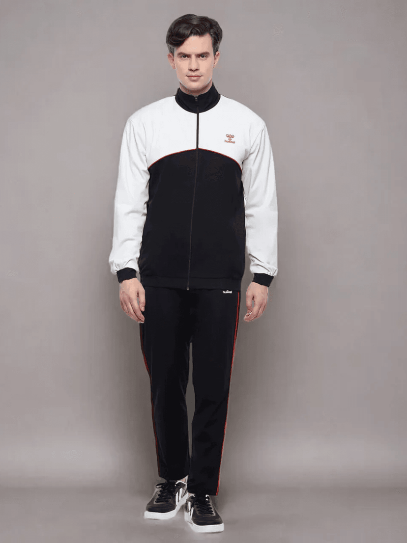 Sladie All-Weather Polyester Tracksuit - Navy/White