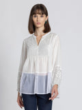 White Sequined Kurti