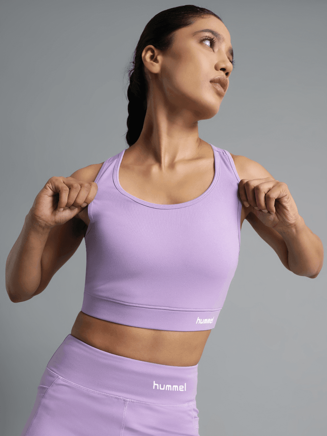Sia Polyester Bra - Lavender