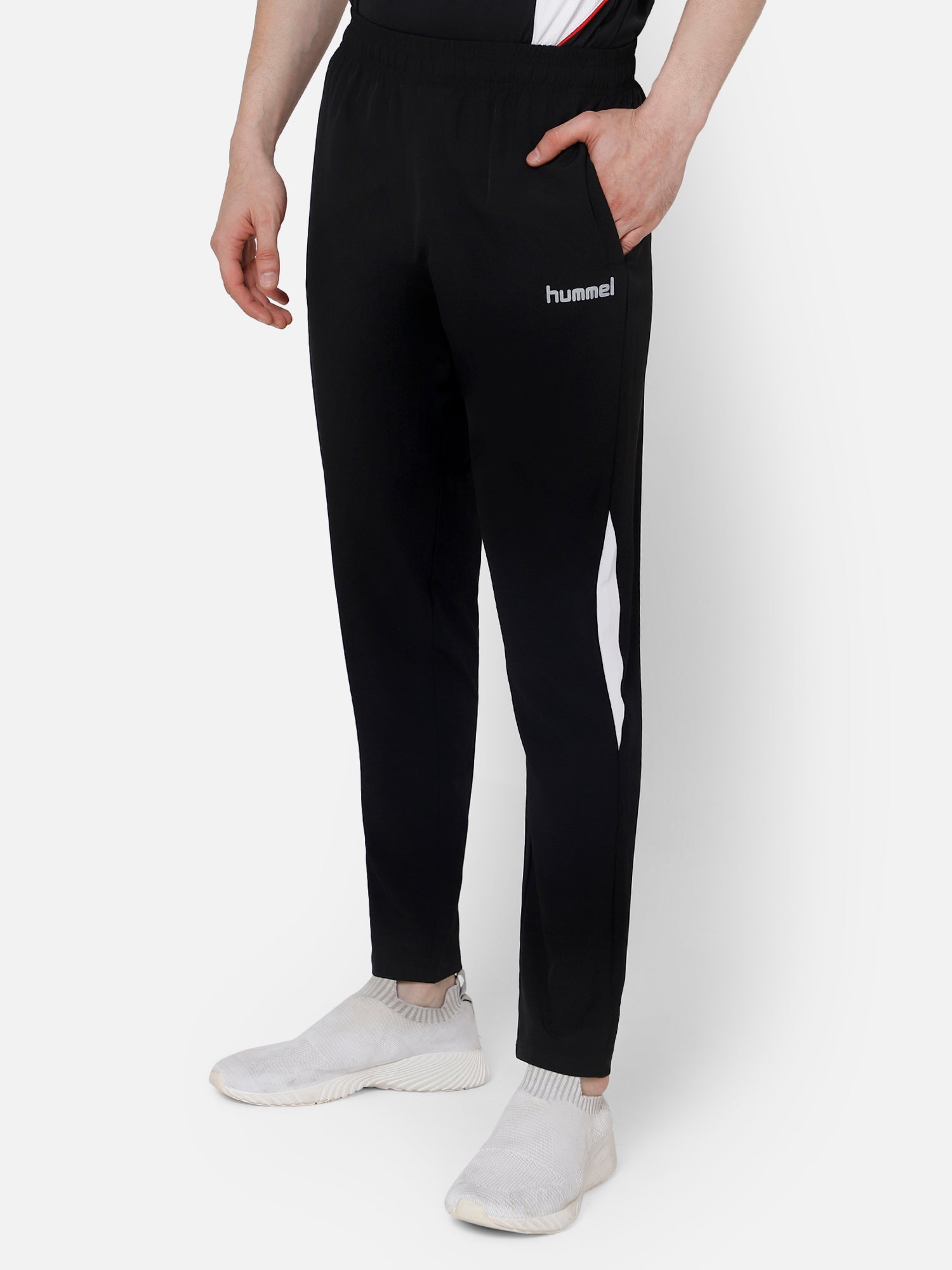 Nico Polyester Track Pant - Black