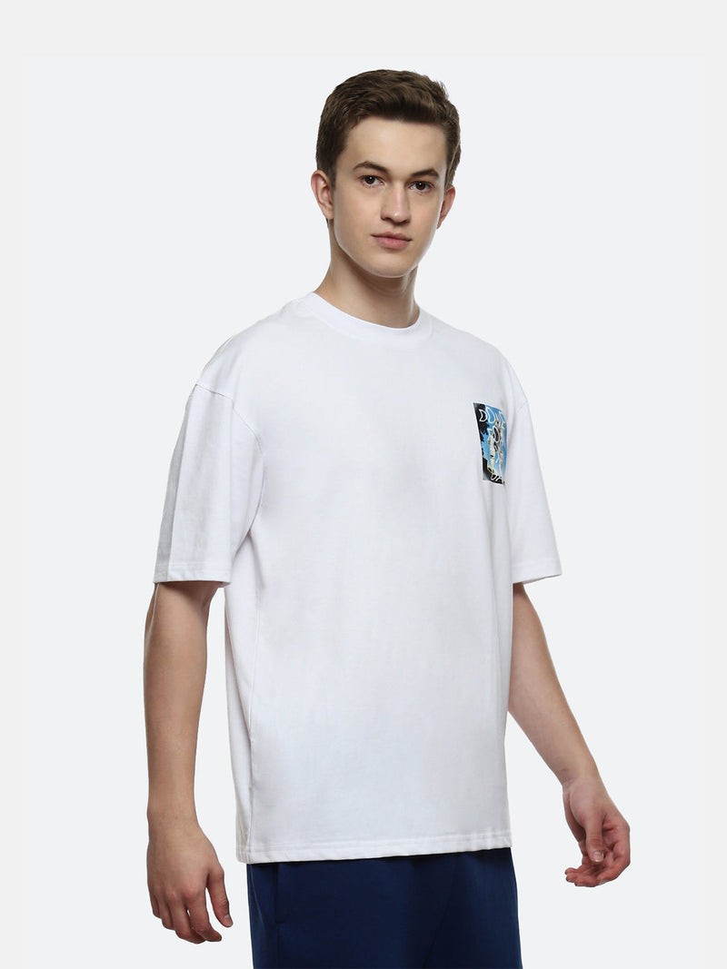 Wrap Oversized T-Shirt - White