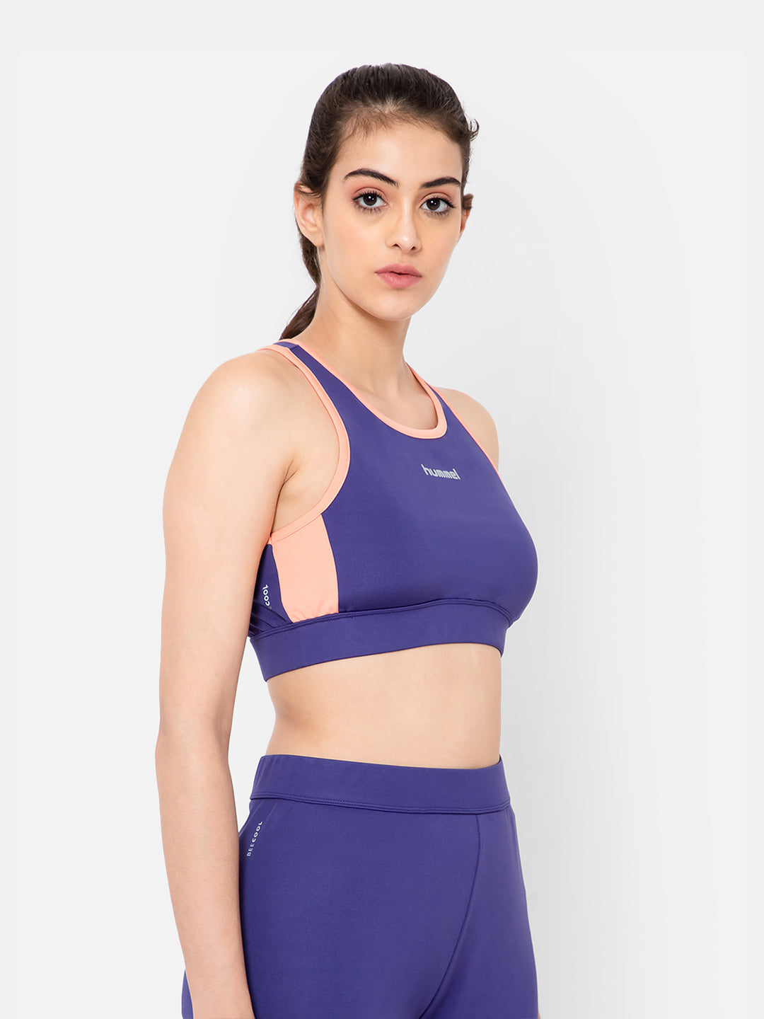 Oneal Poly Spandex Bra - New Purple