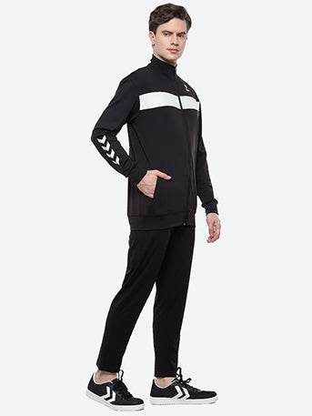 Griz Men's All weather Regular Fit Track Suit - Black