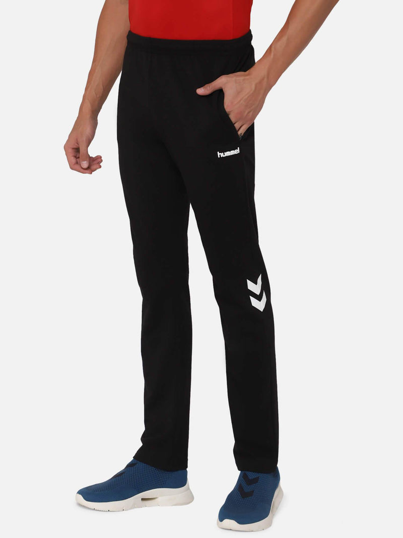 Ray Cotton Poly Tapered Pant - Black