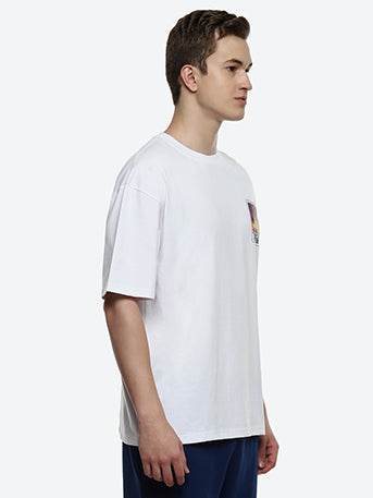 Vacay Oversized T-Shirt - White