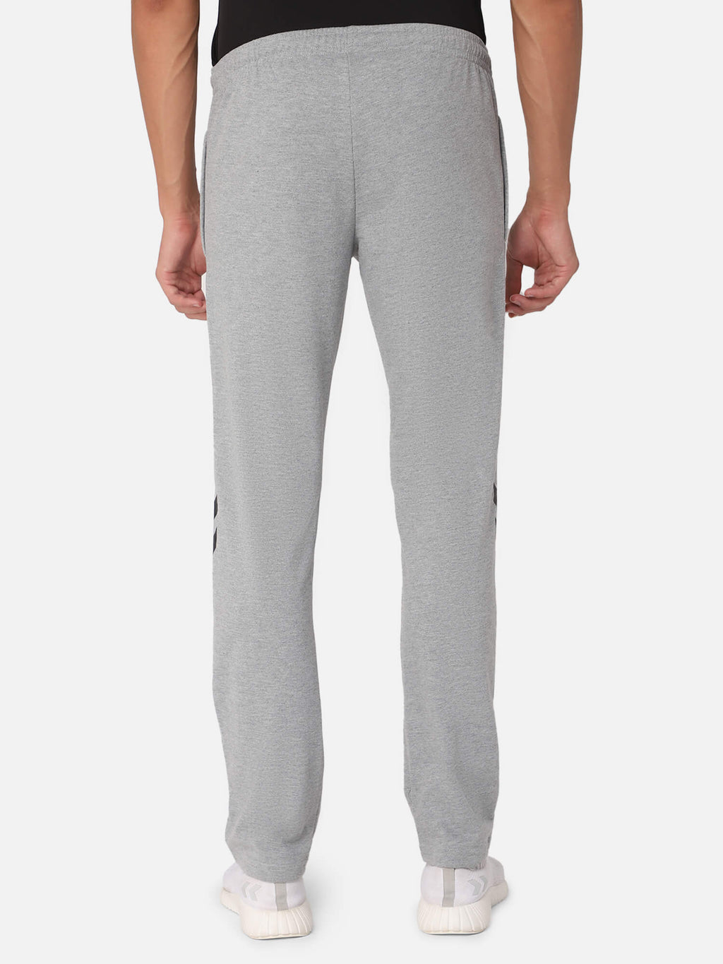Ray Cotton Poly Tapered Pant - Grey Melange