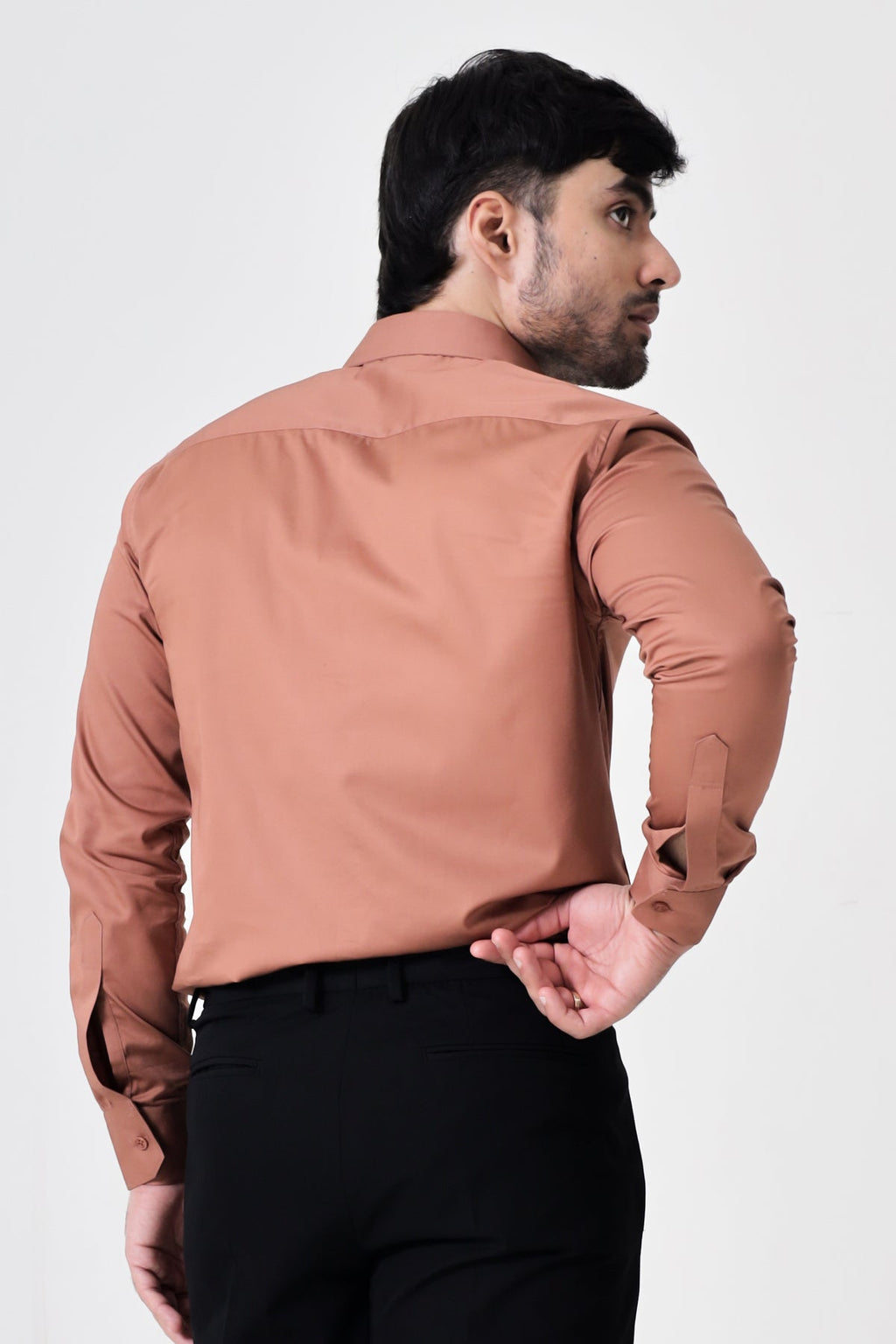 Terracotta Classic shirt - Regular fit