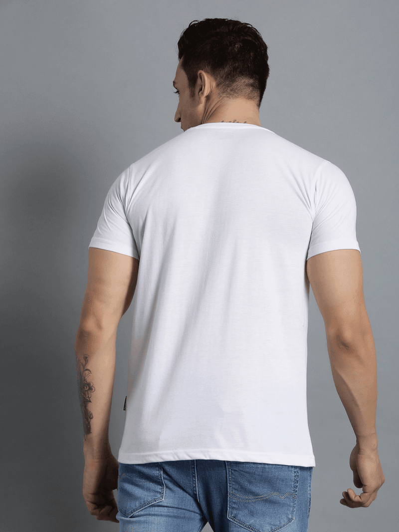 Cam Cotton Poly T-Shirt - White