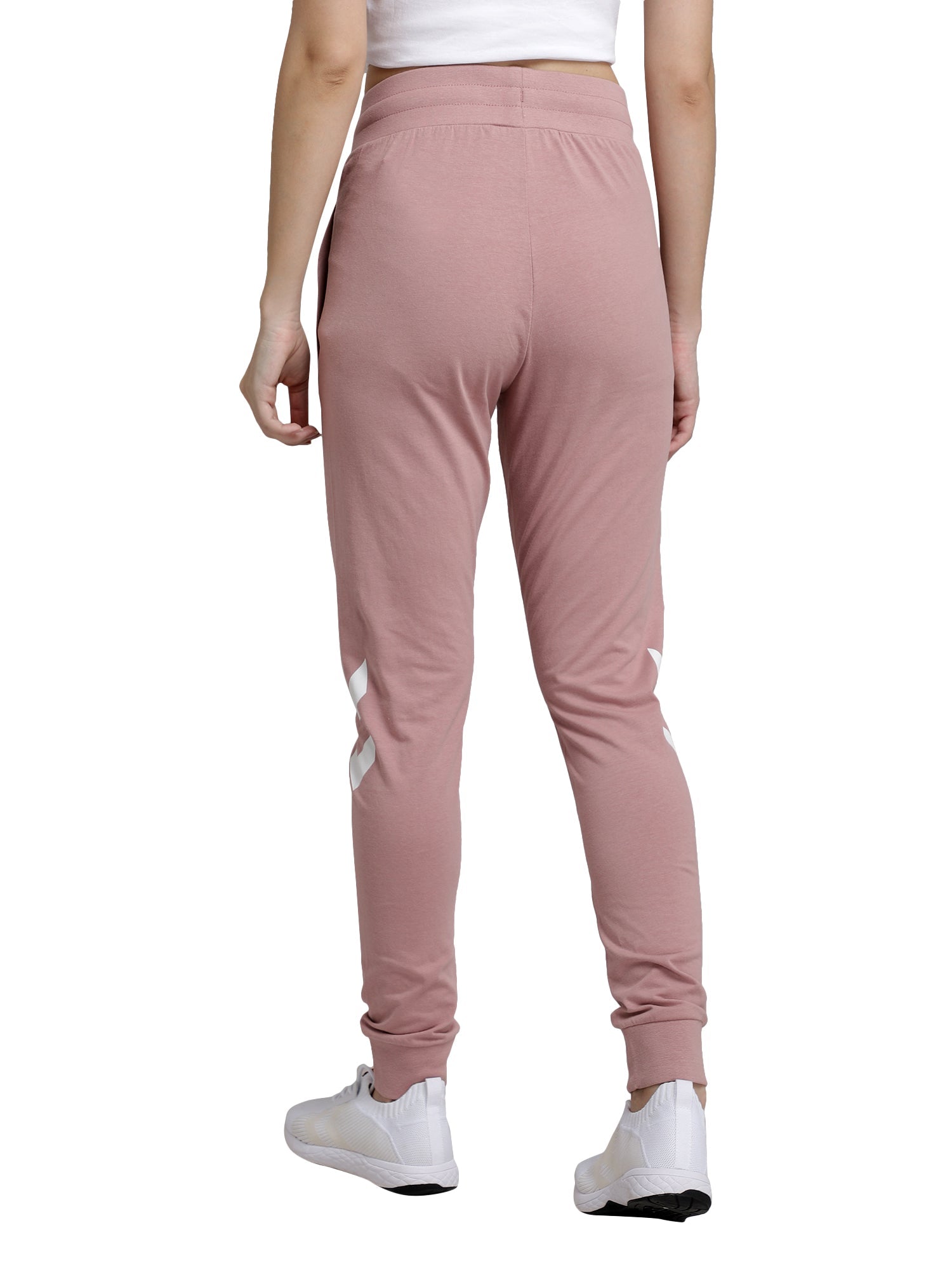 Sandra Cotton Tapered Pant - Pink