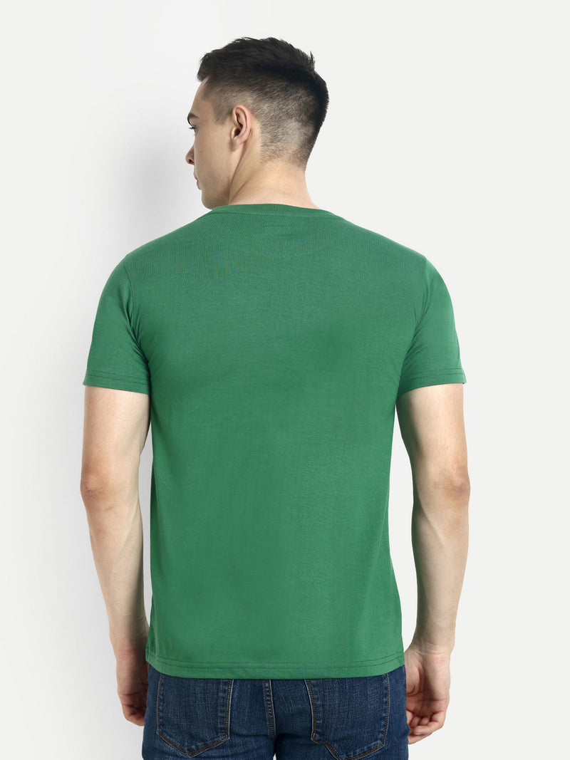 Cam Cotton Poly T-Shirt - Green