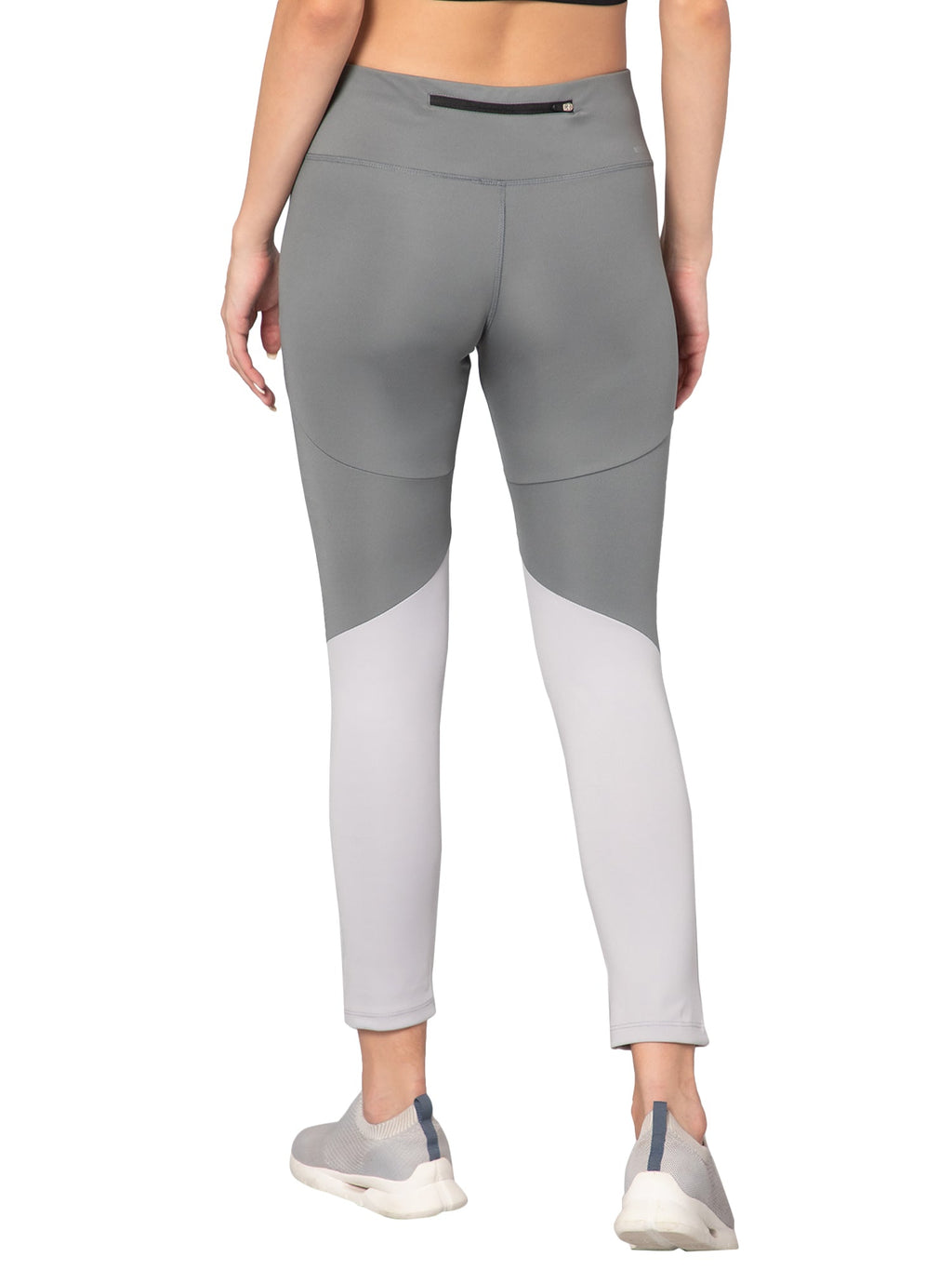 Valerie Slim Fit Polyester Tights - Grey