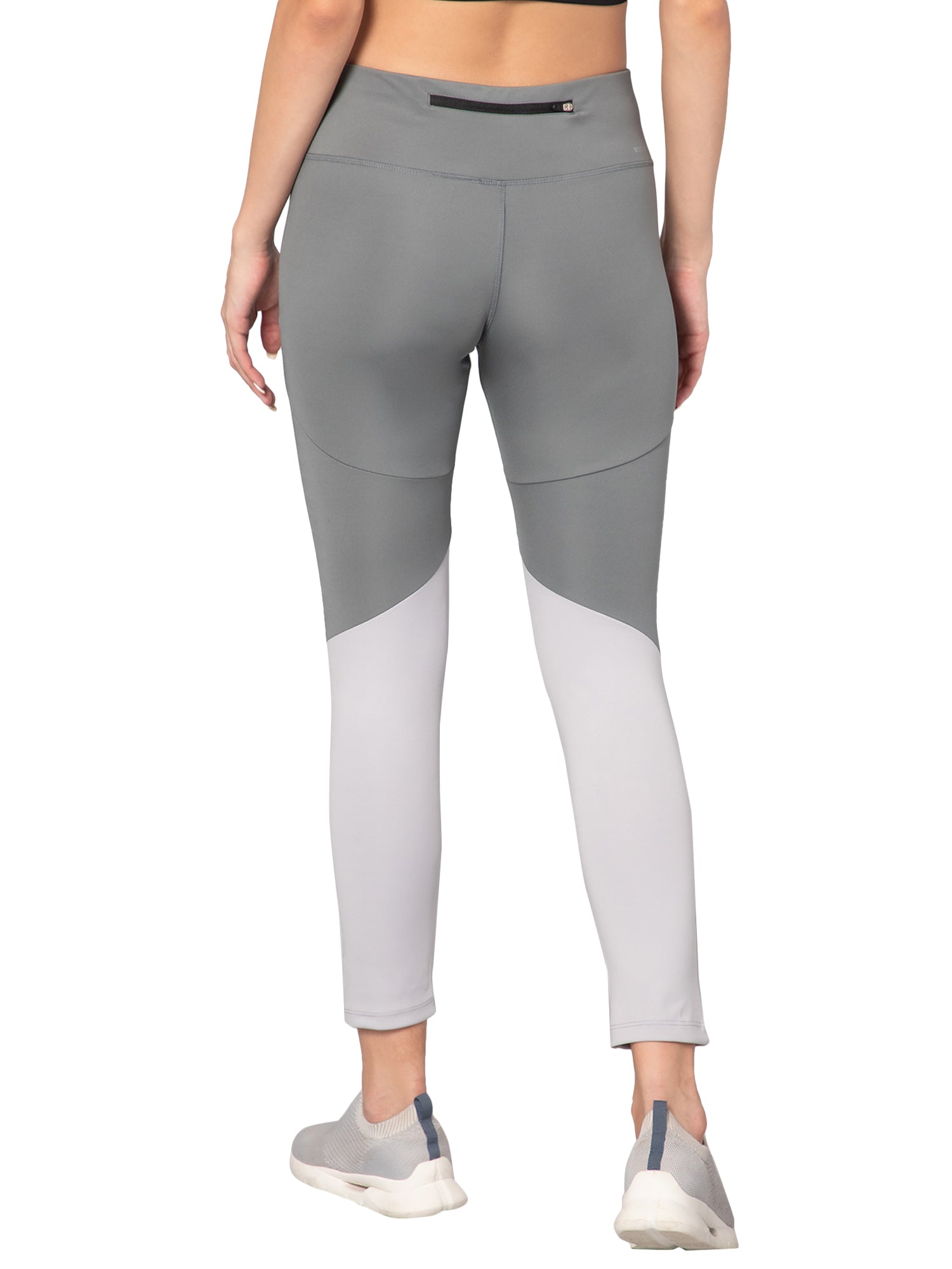 Valerie Slim Fit Polyester Tights - Grey