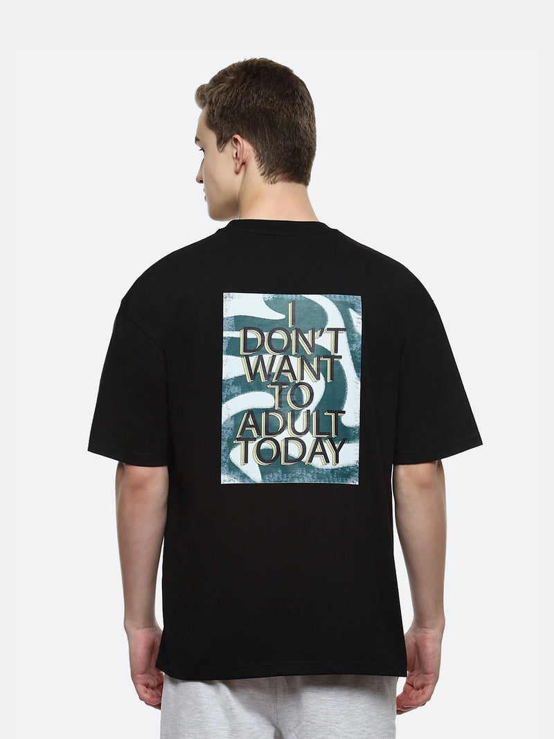 Steeze Oversized T-Shirt - Black