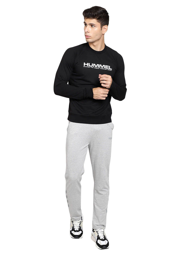 Evion Cotton Poly Sweatshirt - Black