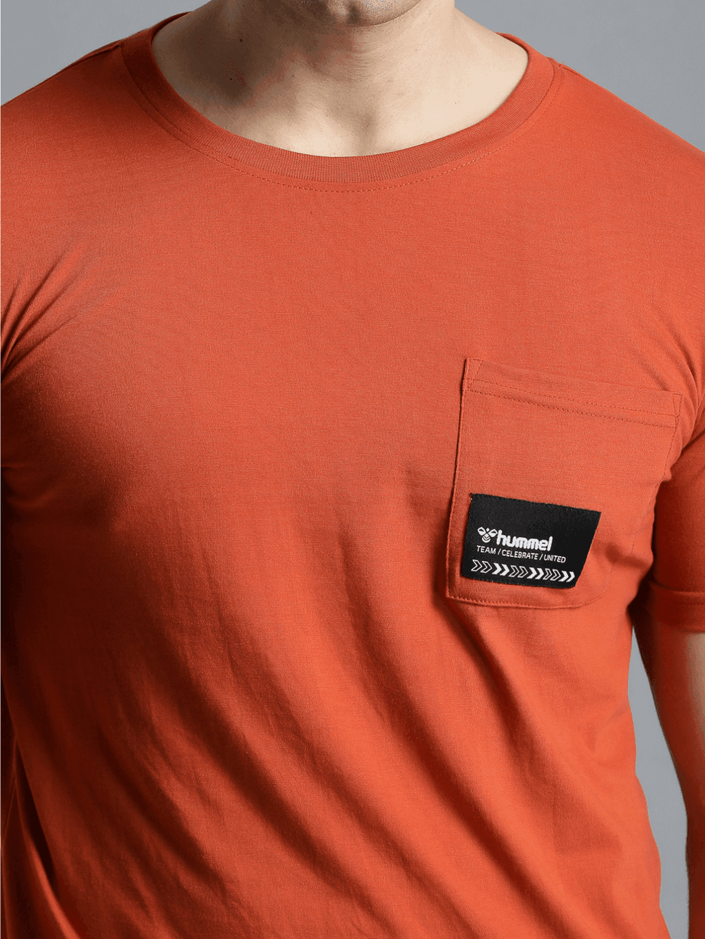 Cavo Cotton Poly T-Shirt - Rust