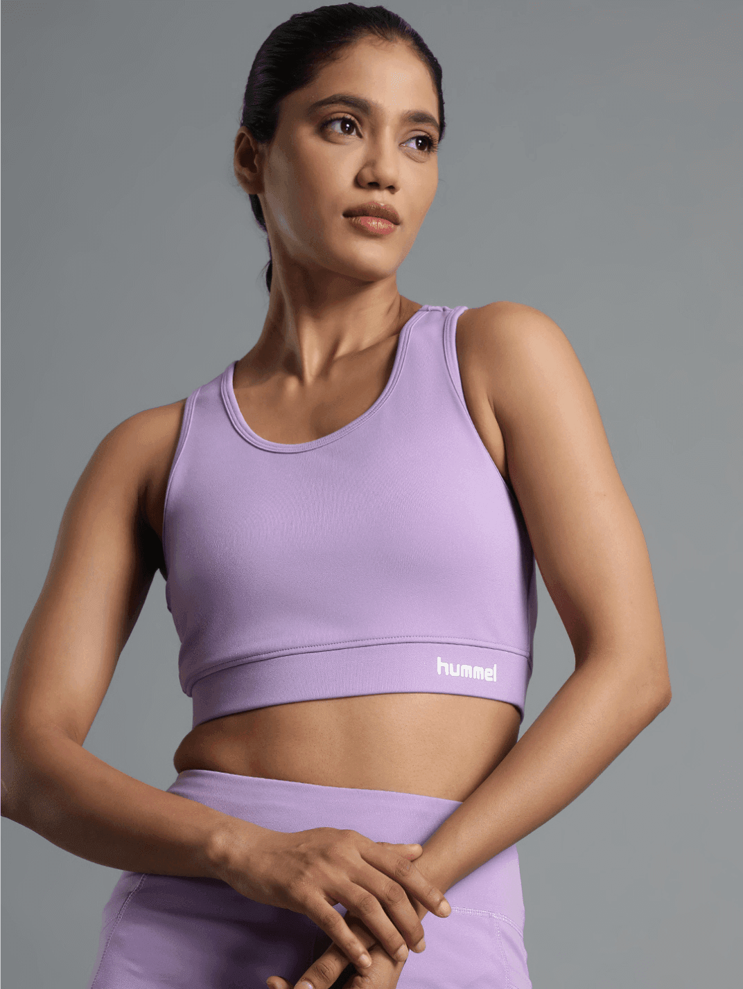 Sia Polyester Bra - Lavender