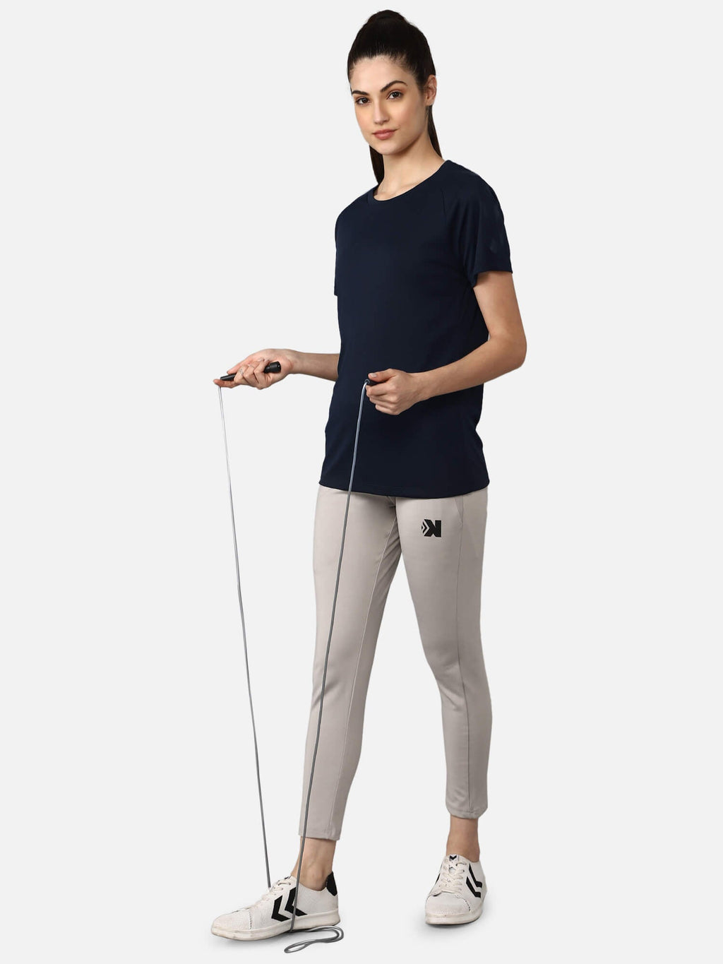 Azure Polyester T-Shirt - True Blue