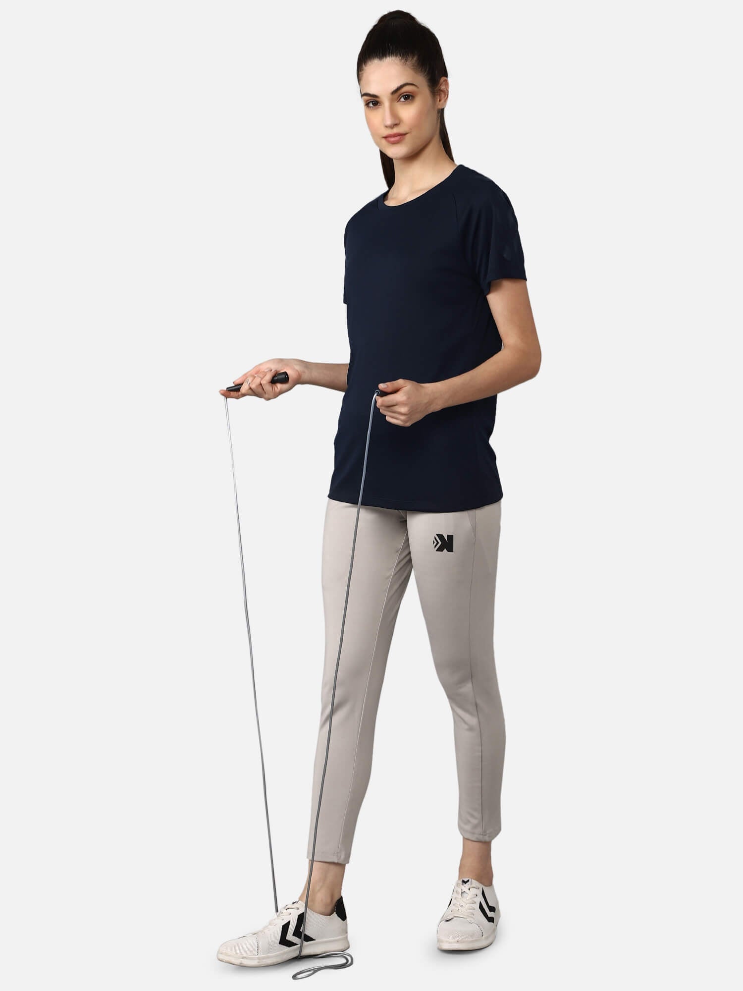 Azure Polyester T-Shirt - True Blue
