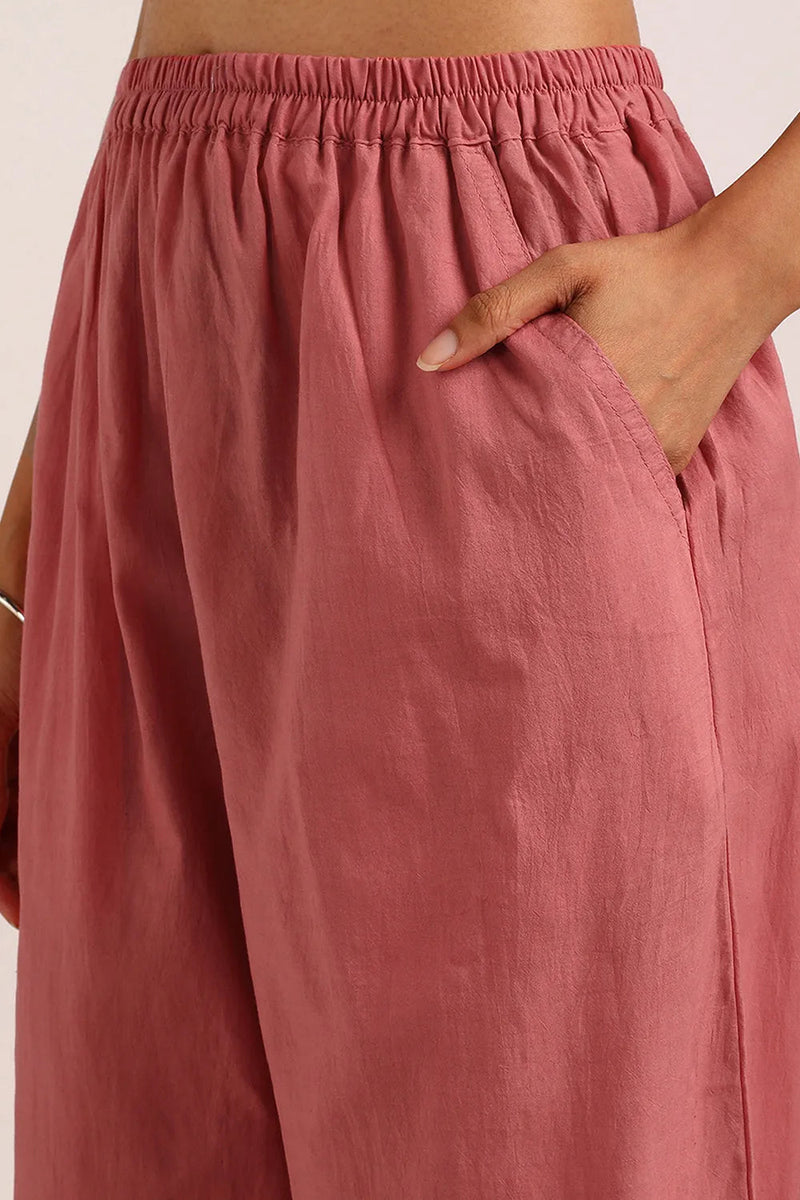 Peach Plain Farsi Pants