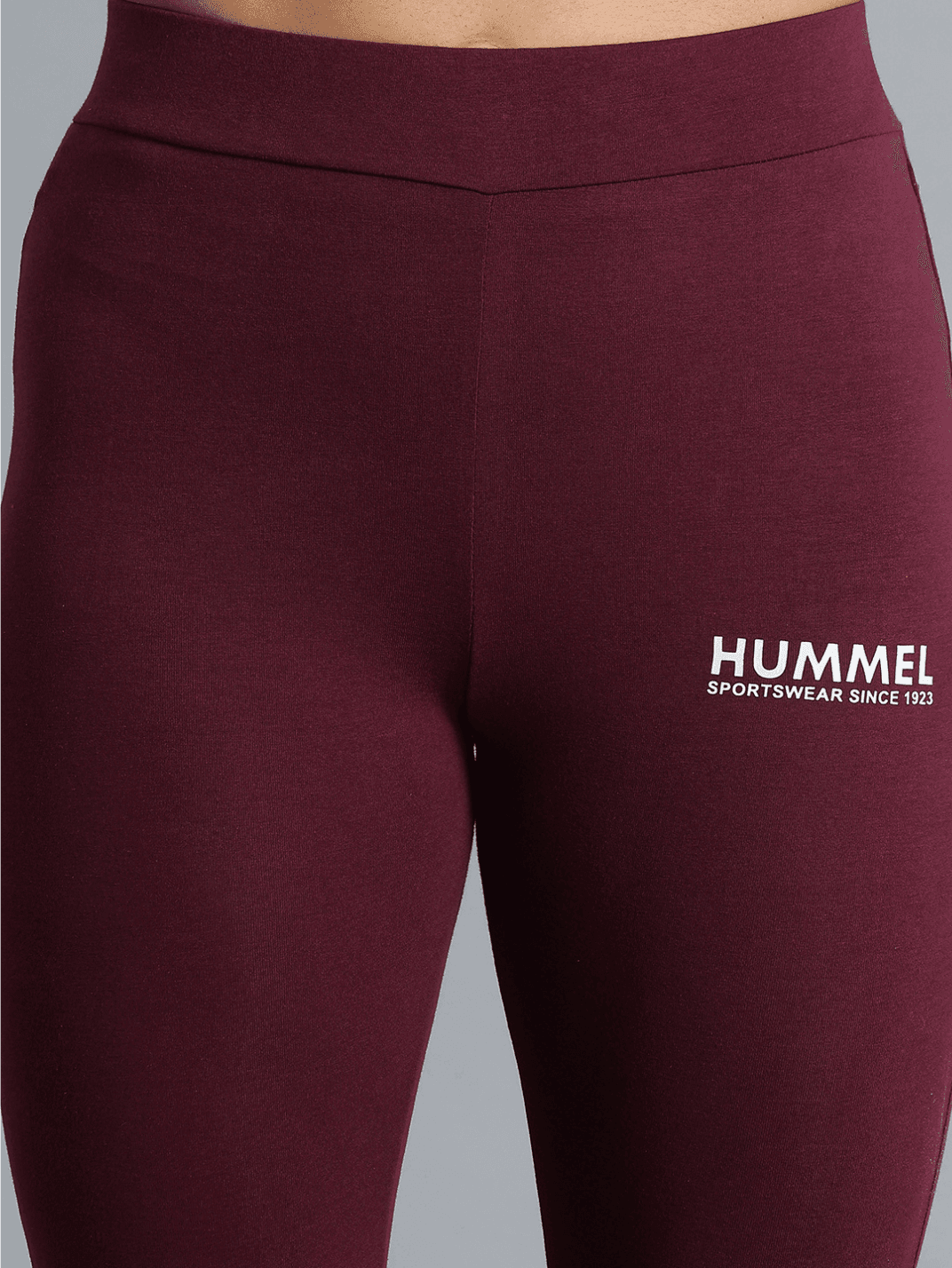 Daily Slim Fit Cotton Elastane Tights - Burgundy