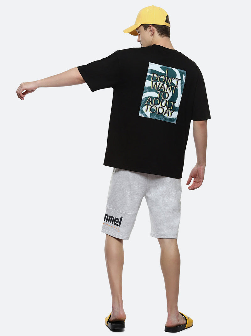 Steeze Oversized T-Shirt - Black