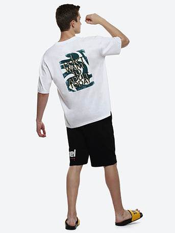 Steeze Oversized T-Shirt - White