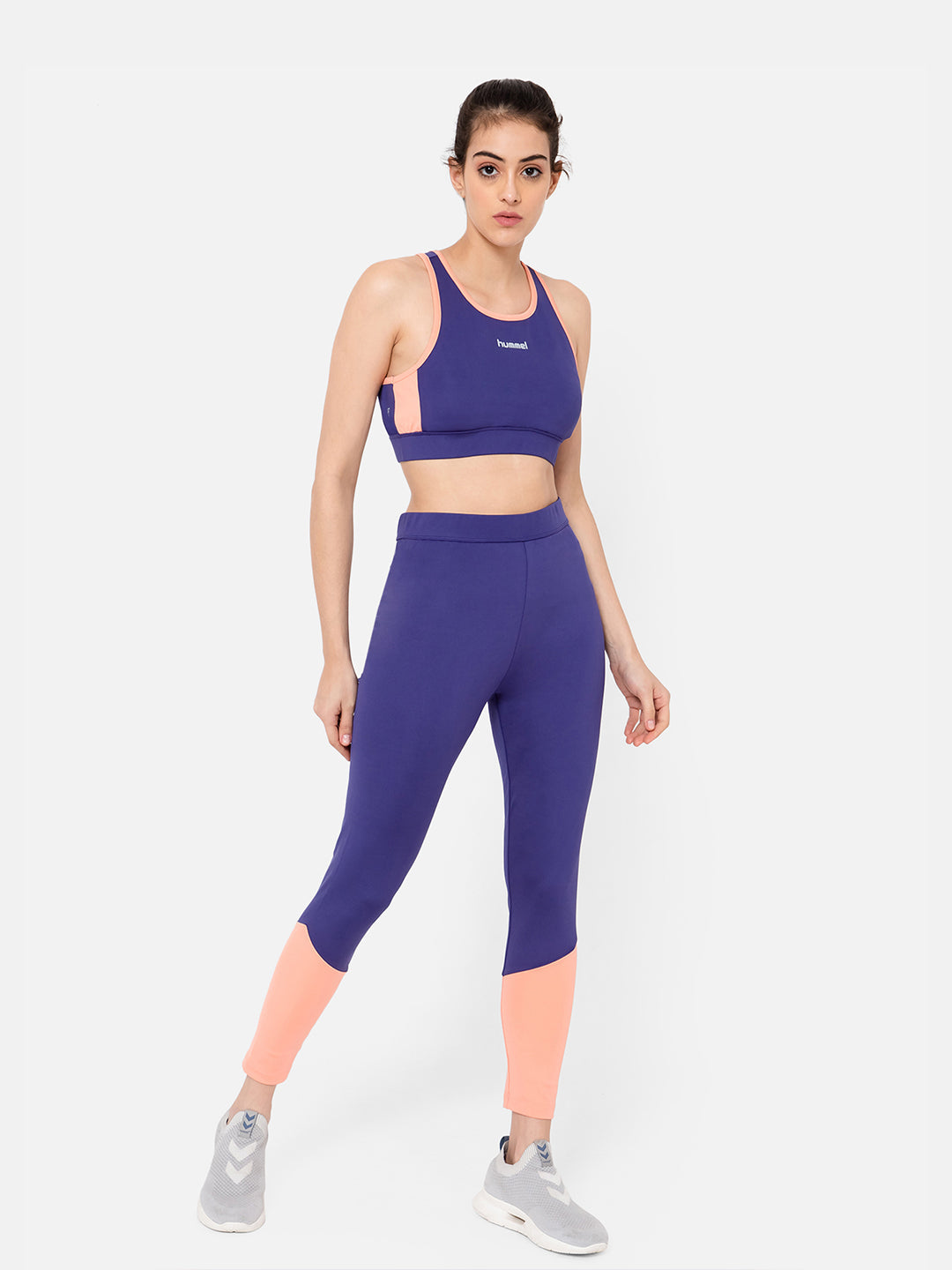 Oneal Poly Spandex Bra - New Purple