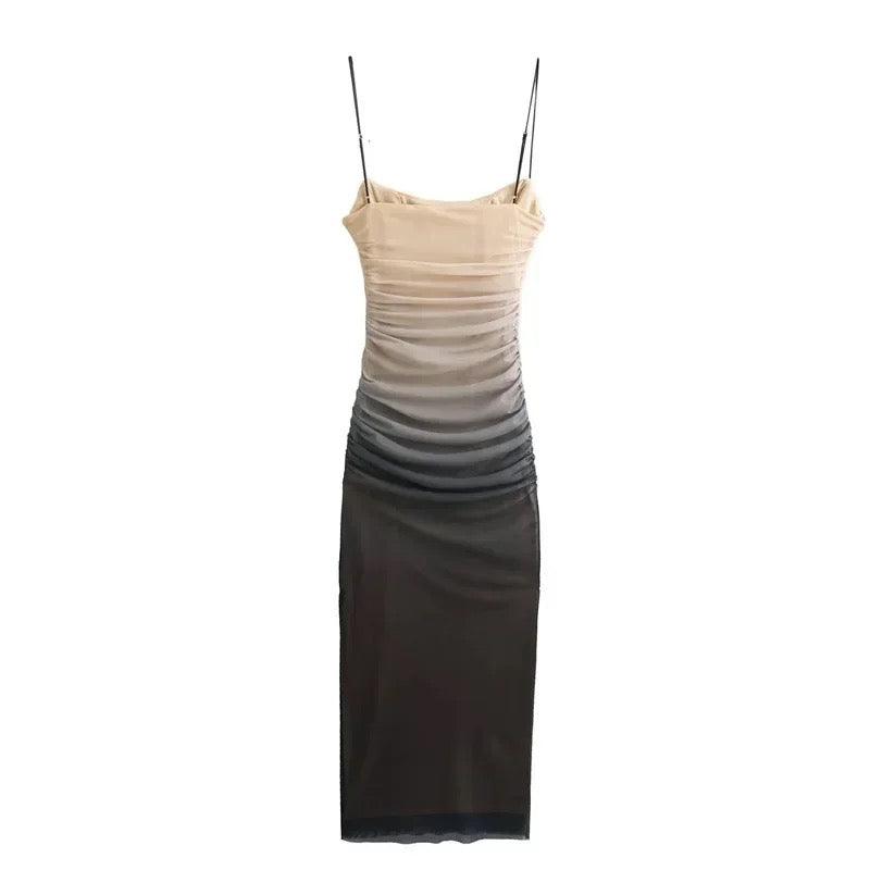 Martha Bodycon Summer Dress - Black