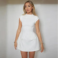 Lapos Summer Bodycon Dress - White