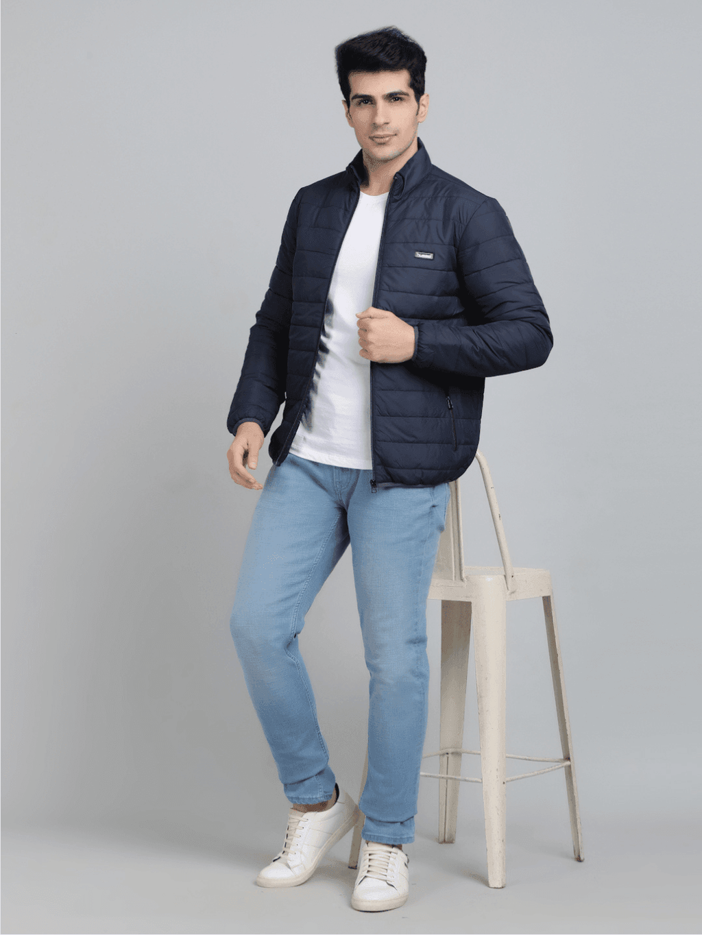 Benne Bomber Jacket - Navy Blue