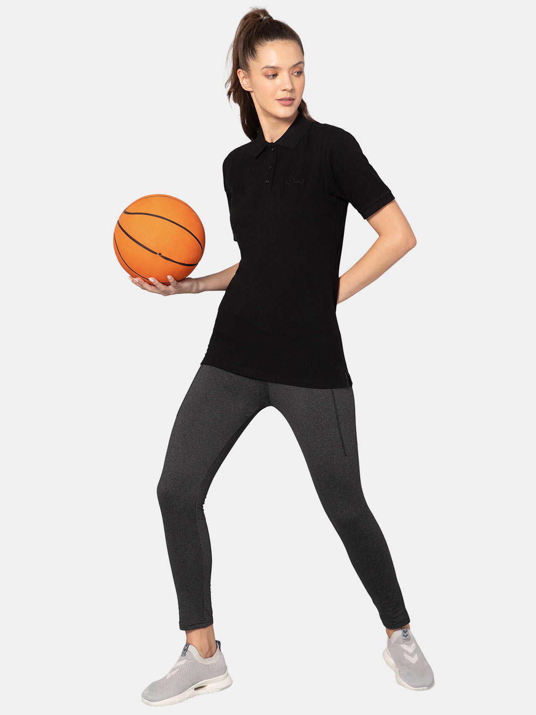 Neff Poly Cotton Polo T-Shirt - Black