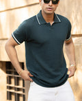 Teal Knitted T-Shirt