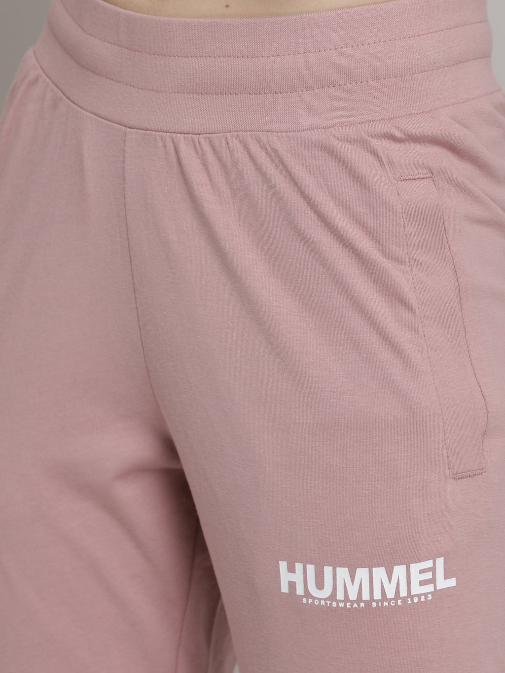 Sandra Cotton Tapered Pant - Pink