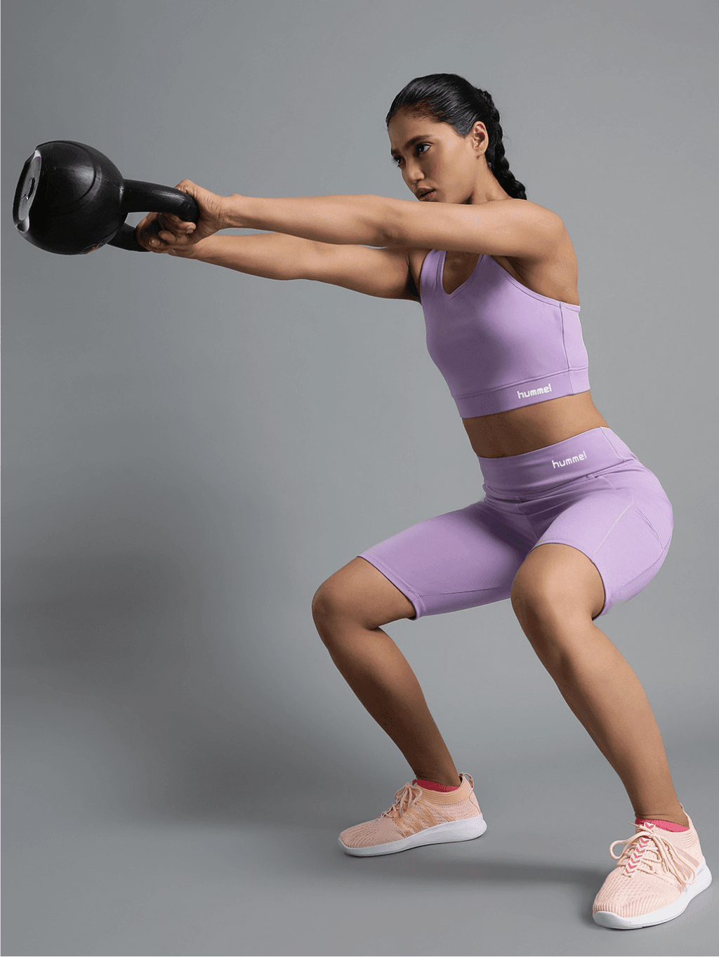 Sia Polyester Bra - Lavender