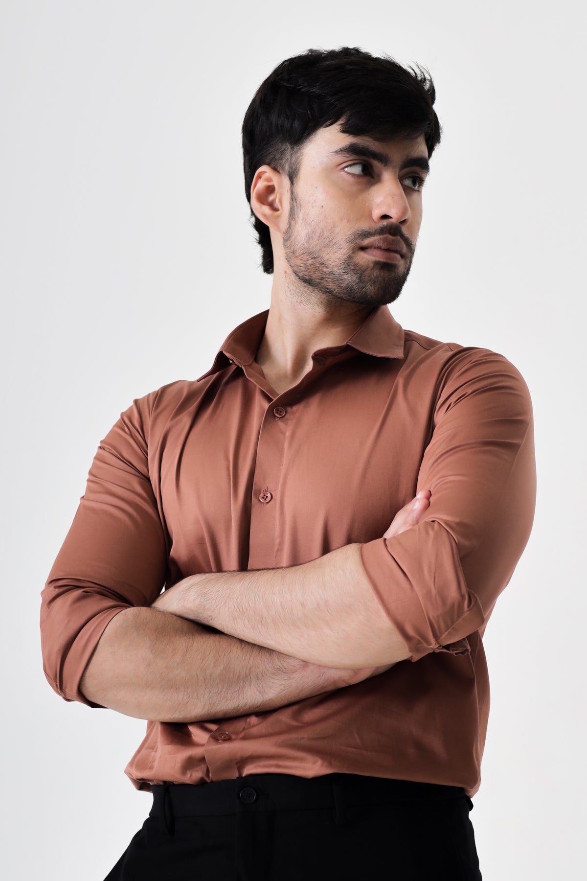 Terracotta Classic shirt - Regular fit