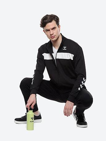 Griz Men's All weather Regular Fit Track Suit - Black