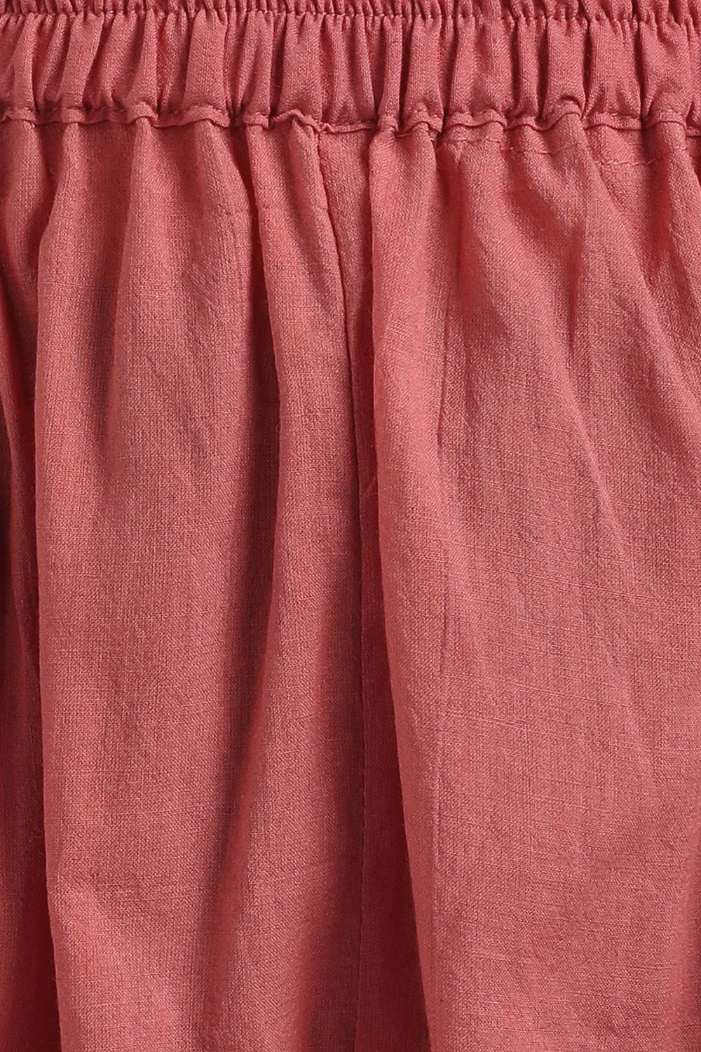 Peach Plain Farsi Pants