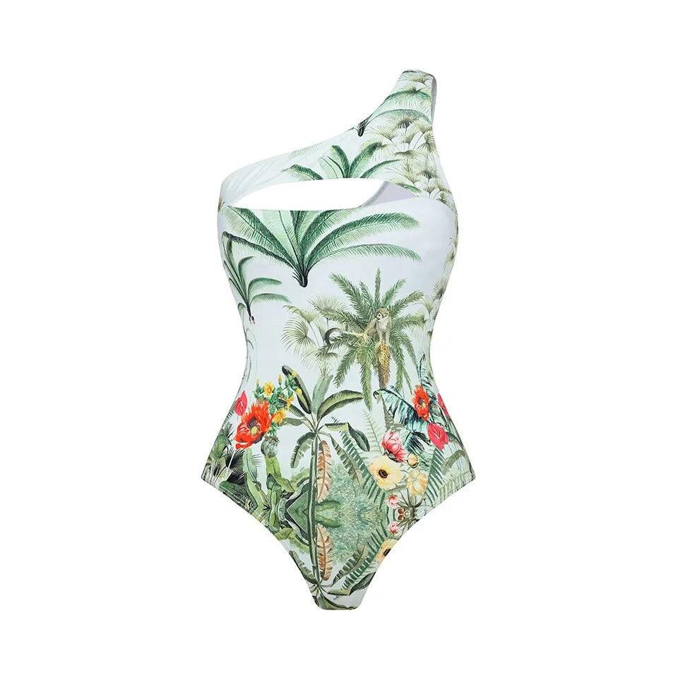 Helma swimsuit with Sarong Skirt