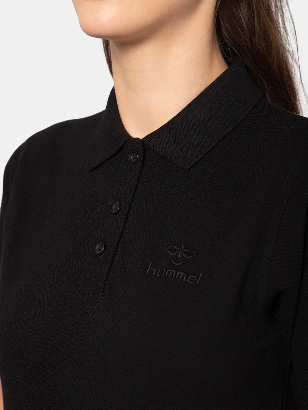 Neff Poly Cotton Polo T-Shirt - Black