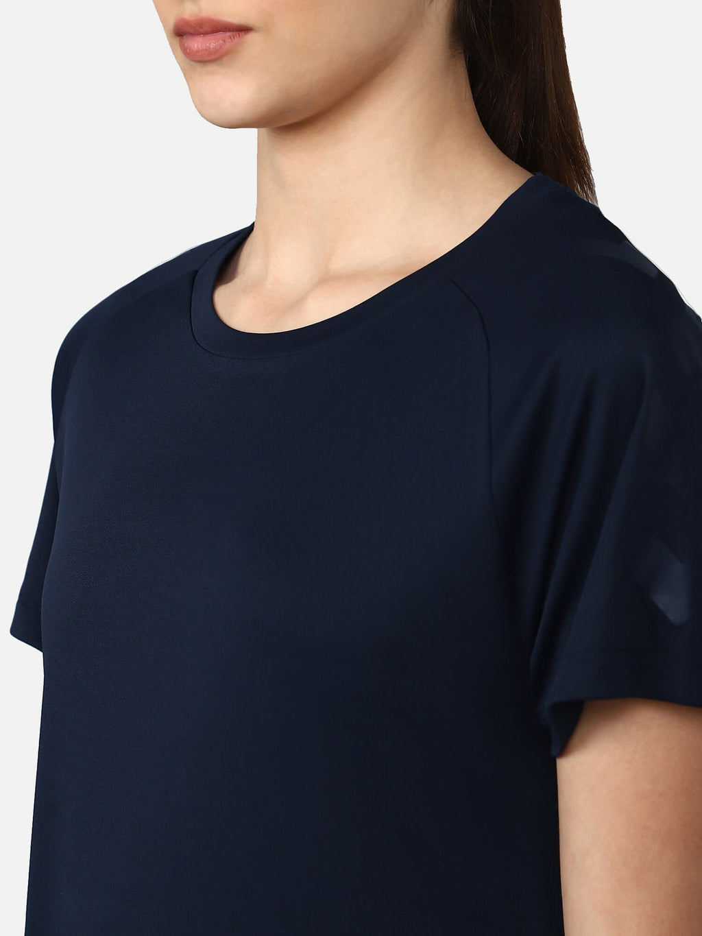 Azure Polyester T-Shirt - True Blue