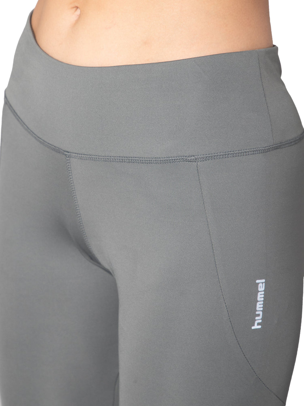 Valerie Slim Fit Polyester Tights - Grey