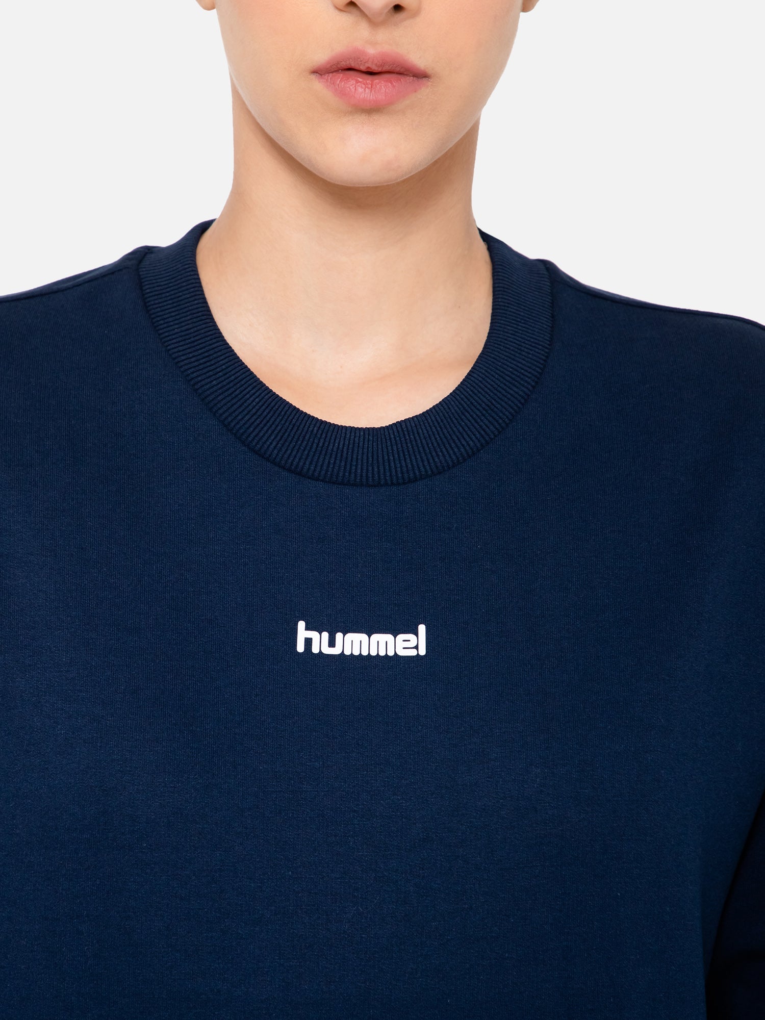 Casoi Cotton Poly Sweatshirt - Navy