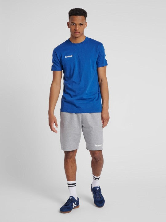 Go Cotton Poly T-Shirt - True Blue