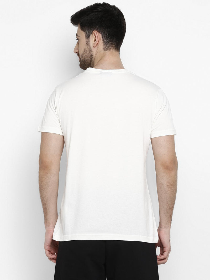 Zia Cotton Poly T-Shirt - White