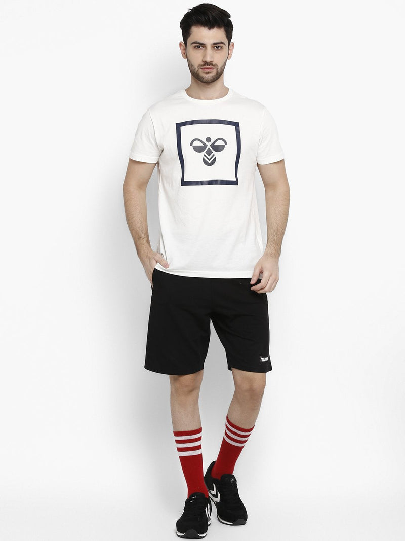 Zia Cotton Poly T-Shirt - White